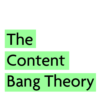 The Content Bang Theory logo